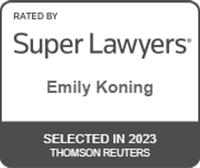 Super Lawyers: Emily Koning 2023 Super Lawyers: Emily Koning 2023